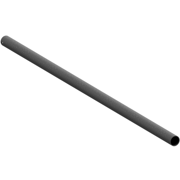 Protective railing | Steel tube  48 mm | Cross barof steel tube | tube length: 1500 mm | hot-dip galvanized